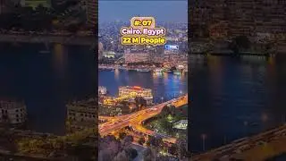 CITYSCAPE WONDERS Top 10 LARGEST CITIES in the WORLD Unveiled! #shorts