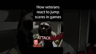 How veterans react to jump scares in games