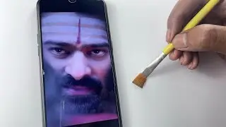 Drawing Kannappa Movie Prabhas 🔥 | Kannappa Movie drawing