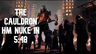 ESO - The Cauldron HM NUKE World Record - 5:48 - Fallen Banners - Sorc TANK/DD
