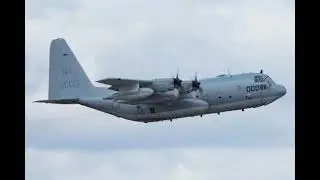 УВД - Катастрофа самолёта KC-130 Корпуса морской пехоты США в 2017 году - [Разрушение в полёте] 1...