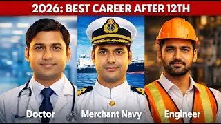 2026 High Salary Career Comparison | Doctor vs Engineer vs Merchant Navy 