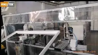 latch hole milling machine LXCT01 double hung window vinyl window fabrication