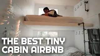 Incredible Tiny Home in the Forest | Tiny Cabin Getaway Airbnb Review | Tiny House Tour | Ontario