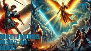 Epic Tale of Archangels Michael & Gabriel: A Story from the Bible ✝️📖✨