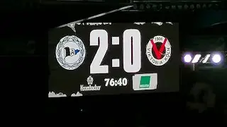 Bielefeld gegen Viktoria Köln am 09.11.2024