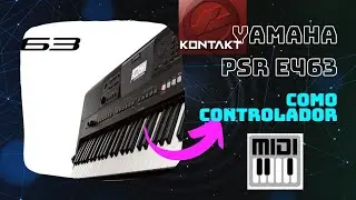 Usar Teclado Yamaha PSR-E463 