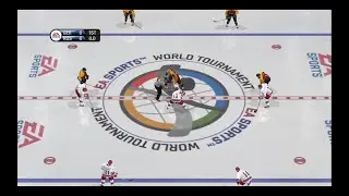 NHL 09 PS3 Чемпионат мира по хоккею, Плей-офф ФИНАЛ РОССИЯ vs ГЕРМАНИЯ Матч №6
