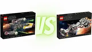 LEGO Star Wars UCS Y-Wing vs Tantive IV Comparison (75181 vs 75244)