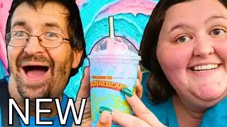 Trying McDonald&rsquo;s NEW Cotton Candy Shake! 🍭 Sweet or Fail?