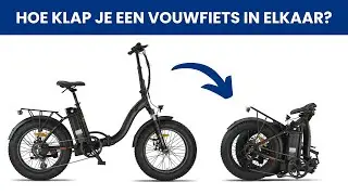Hoe klap je een vouwfiets in elkaar? | Altec Fietsen