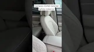 Genesis GV60 Glacier White Interior at Genesis KW