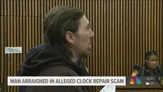 Cleveland Heights man appears in court for charges related to alleged clock repair scam