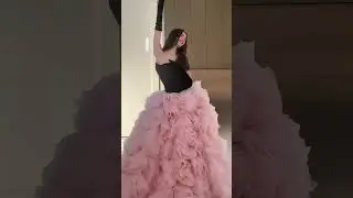 Most beautiful  gown you can feel like a princess #princess #runway #fashion #shorts #trending #yt