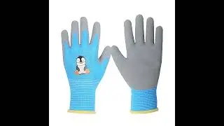 latex coated garden glove for kids