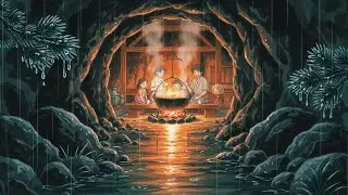 Rainy Night in the Mountain Cave | A Family&rsquo;s Quiet Sanctuary