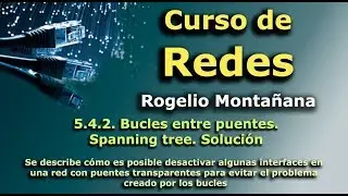 Curso de Redes. 5.4.2. Bucles entre puentes. Spanning tree. Solución