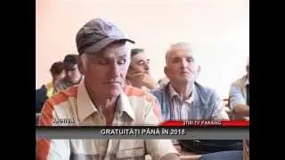 Gratuitati pana in 2018
