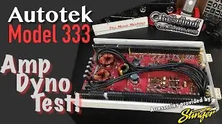 1994 Autotek 333 Mean Machine Amp Dyno Test