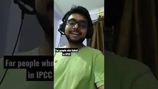 For people who failed in IPCC (CA second level exam) #ipcc #charteredaccountant #caexams  #caexam