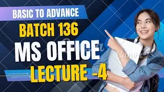 MS Office Full Course | MS Word, Excel, PowerPoint Complete Tutorial (Beginner to Advanced) Lecure 4