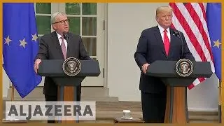 🇺🇸 🇪🇺 US-EU trade: Trump promises not to impose new tariffs | Al Jazeera English
