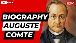 THINKER AUGUSTE COMTE BIOGRAPHY #50cents #upasanasarin #thinker #august #comte #sociology #biography