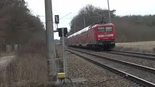 RE1 with DB 112 189 6 on its way to Berlin  #re1 #112 #trainspotting