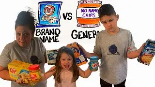 Name brand VS Generic Taste Test