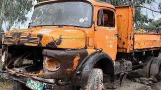 Mercedes-Benz Truck Used In The War In Afghanistan || Complete Restoration..