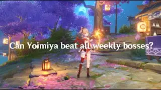 Can Yoimiya beat all Weekly bosses? Genshin Impact