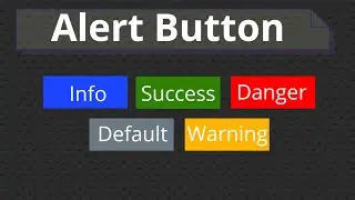 how to create alert button using html and css || alert button || #futureexam