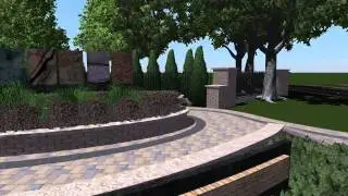 Commercial Pedestrian Plaza
