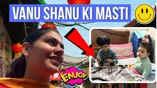 Bought small and big things from home 🛍️|| Shanu Vanu had fun 😎