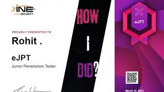 How I passed eJPT exam? | eJPTv2 exam prepration | my experience and exam overview