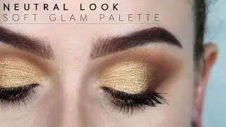 neutral look | anastasia beverly hills soft glam palette | natural lashes | the fangirl eclectic