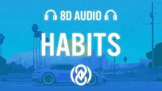 Arcando - Habits (Stay High) ft. Lunis (Lyrics) | 8D Audio 🎧