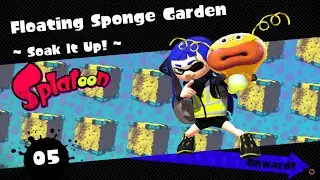 Splatoon- Level 5- Floating Sponge Garden
