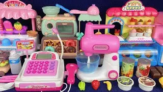 11 Minutes Satisfying with Unboxing Ice Cream Shop & Donuts Store Play Set Review Toys | ASMR 
