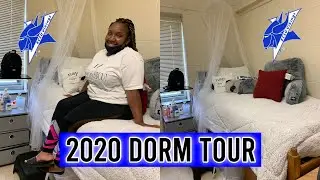 COLLEGE DORM TOUR 2020 | ELIZABETH CITY STATE UNIVERSITY | Deleini Maria