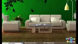 Easy Escape Green Room walkthrough HiddenOGames.