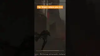Tip: Watch where you're diving #helldivers2 #helldivers2funnymoments