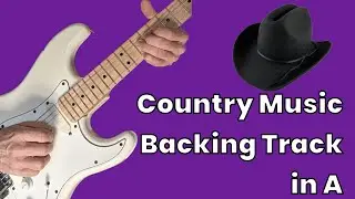 Country Music Backing Track in A.