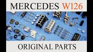 Mercedes-Benz W126 - How to find original part number & get best prices tutorial