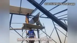 SOLAR SYSTEM 30KW IN GULLBARG ISLAMABAD #energisers #solarsystem 