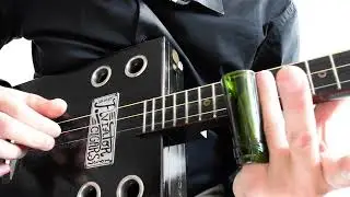Ron Taylor: Tribute to Mississippi Fred McDowell (Cigar Box Guitar)