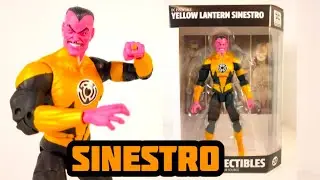 DC Collectibles Essentials Yellow Lantern Sinestro Action Figure Unboxing & Review