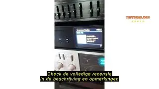 Review AUNA iTuner 320 BT Digital HiFi iTuner CD - HiFi-ontvanger, Bluetooth, Spotify Connect, app-b