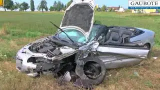 G&Auml;UBOTE: Schwerer Unfall bei Kuppingen