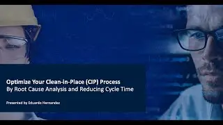 Clean-in-Place (CIP) Process Optimization - Use Case Demo